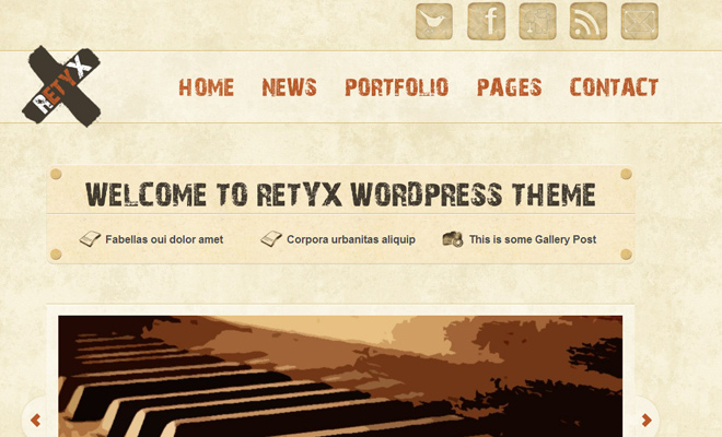 Grunge WordPress Themes